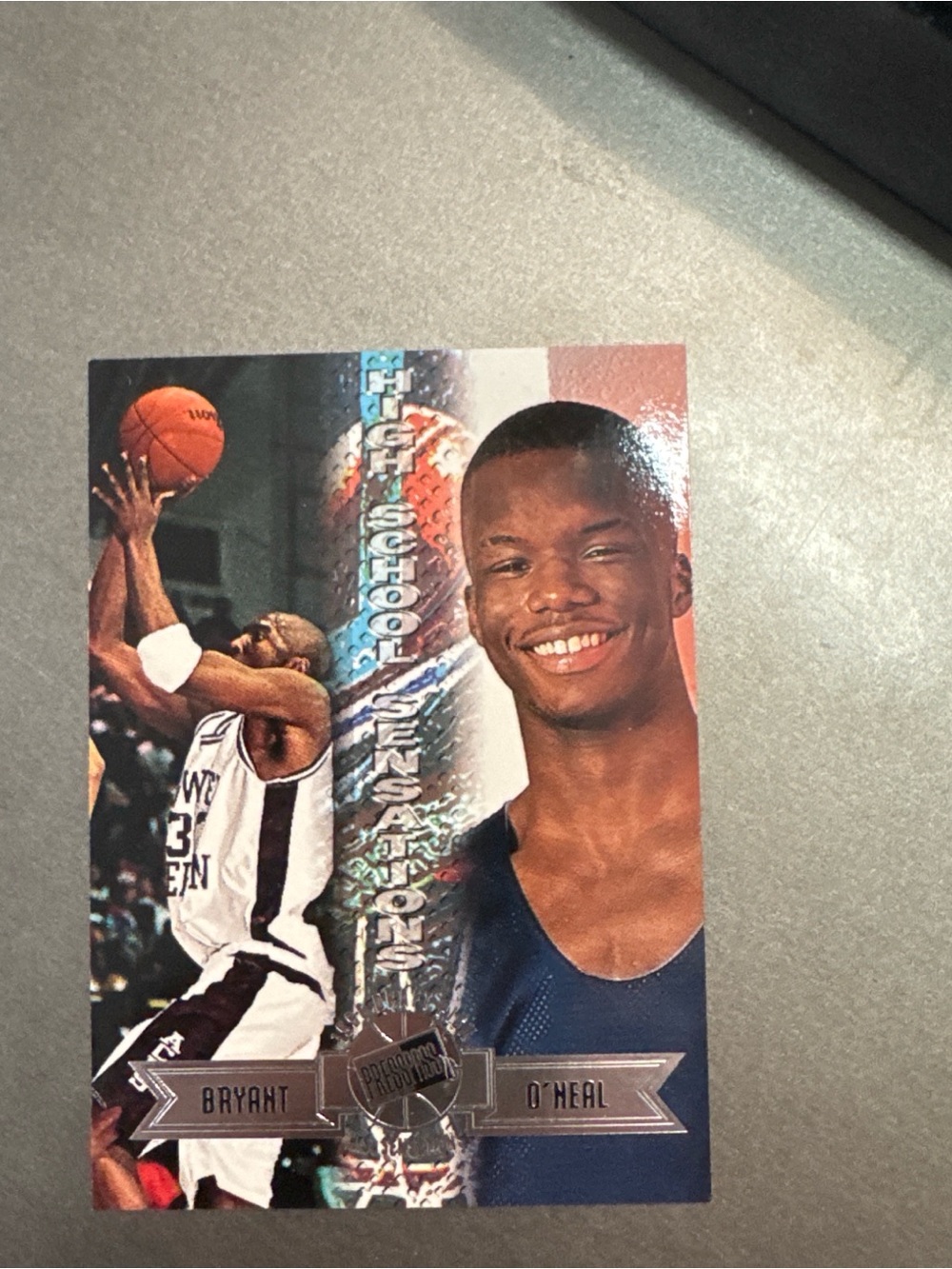 Kobe  Bryant O'Neal Basketball Trading Card -